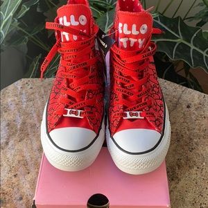 Converse Hello Kitty high top sneakers